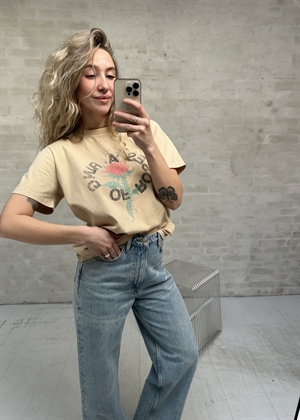 Future heavy jersey oversized tee Safari A1050152 Ganni 